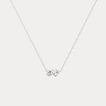 Radiant & Pear Lab-Grown Diamond Toi et Moi Pendant Necklace - Necklaces