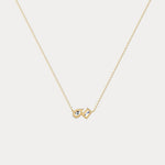 Radiant & Pear Lab-Grown Diamond Toi et Moi Pendant Necklace - Necklaces