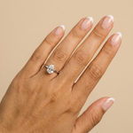 Elise丨1CT Pear Cut Lab Diamond Engagement Ring In 14K Gold - Rings
