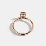 Nyla丨14K Solid Gold 1CT Solitaire Lab-Grown Diamond Bezel Engagement Ring - Rings