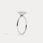 Nyla丨14K Solid Gold 1CT Solitaire Lab-Grown Diamond Bezel Engagement Ring - Rings