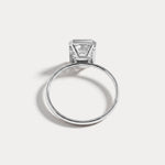 Nyla丨14K Solid Gold 2CT Solitaire Lab-Grown Diamond Bezel Engagement Ring - Rings