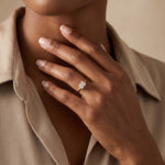 Jayla丨Minimalist Radiant Cut 1CT Lab Diamond Engagement Ring - Rings