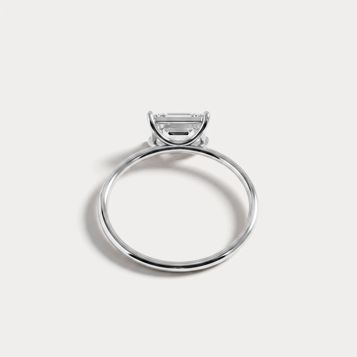 Jayla丨Minimalist Radiant Cut 1CT Lab Diamond Engagement Ring - Rings