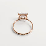 Jayla丨Minimalist Radiant Cut 2CT Lab Diamond Engagement Ring - Rings