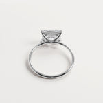 Jayla丨Minimalist Radiant Cut 2CT Lab Diamond Engagement Ring - Rings