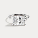 Jayla丨Minimalist Radiant Cut 3CT Lab Diamond Engagement Ring - Rings