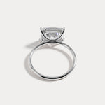 Jayla丨Minimalist Radiant Cut 3CT Lab Diamond Engagement Ring - Rings