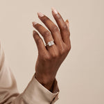 Jayla丨Minimalist Radiant Cut 3CT Lab Diamond Engagement Ring - Rings