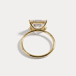 Jayla丨Minimalist Radiant Cut 3CT Lab Diamond Engagement Ring - Rings