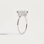 Bella丨2CT Radiant Lab Diamond Engagement Ring In 14K Solid Gold/Platinum - Rings