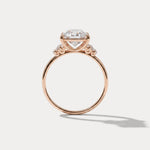 Bella丨3CT Radiant Lab Diamond Engagement Ring In 14K Solid Gold - Rings