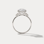 Bella丨3CT Radiant Lab Diamond Engagement Ring In 14K Solid Gold - Rings