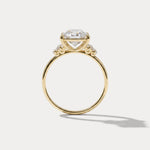 Bella丨3CT Radiant Lab Diamond Engagement Ring In 14K Solid Gold - Rings