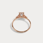 Serene丨1CT Radiant Cut Lab Diamond Side Stone Engagement Ring - Rings