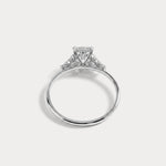 Serene丨1CT Radiant Cut Lab Diamond Side Stone Engagement Ring - Rings