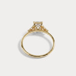 Serene丨1CT Radiant Cut Lab Diamond Side Stone Engagement Ring - Rings