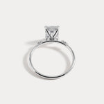 Amelie丨2CT Radiant Cut Lab Diamond Engagement Ring in 14K Solid Gold/Platinum - Rings