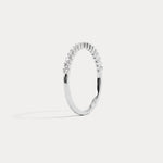 0.26CTW Half Eternity Stackable Ring - Rings