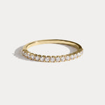 0.26CTW Half Eternity Stackable Ring - Rings