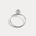 Sophia丨1CT Oval Cut Lab-Grown Diamond Bezel Engagement Ring in 14K Gold/Platinum - Rings