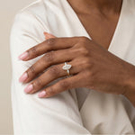 Charlotte丨Marquise Lab-Grown Diamond Three-Stone Engagement Ring - Rings