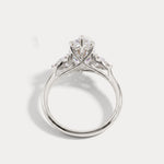 Nellie丨Marquise Cut Lab Diamond Three Stone Engagement Ring - Rings