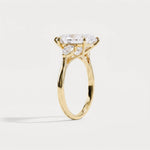 Nellie丨Marquise Cut Lab Diamond Three Stone Engagement Ring - Rings