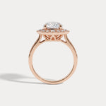 Ottilie丨Lab-Grown Diamond Scalloped Vintage Engagement Ring - Rings