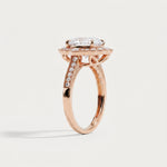 Ottilie丨Lab-Grown Diamond Scalloped Vintage Engagement Ring - Rings