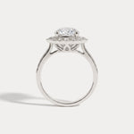 Ottilie丨Lab-Grown Diamond Scalloped Vintage Engagement Ring - Rings