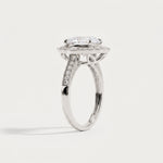 Ottilie丨Lab-Grown Diamond Scalloped Vintage Engagement Ring - Rings