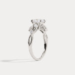 Joanne丨Oval Cut Lab-Grown Diamond Vine Wreath Engagement Ring - Rings