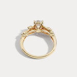 Joanne丨Oval Cut Lab-Grown Diamond Vine Wreath Engagement Ring - Rings