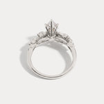 Evelyn丨Marquise Cut Lab Diamond Vine Wreath Ring - Rings