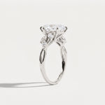 Evelyn丨Marquise Cut Lab Diamond Vine Wreath Ring - Rings