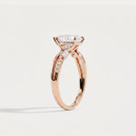 Bette丨Pear Cut Lab Diamond Twisted Vine Engagement Ring - Rings
