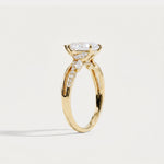 Bette丨Pear Cut Lab Diamond Twisted Vine Engagement Ring - Rings