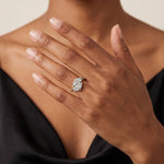 Yvette丨Multi-Stone Nature Inspired Engagement Ring - Rings
