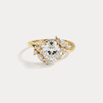 Yvette丨Multi-Stone Nature Inspired Engagement Ring - Rings