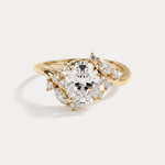 Yvette丨Multi-Stone Nature Inspired Engagement Ring - Rings
