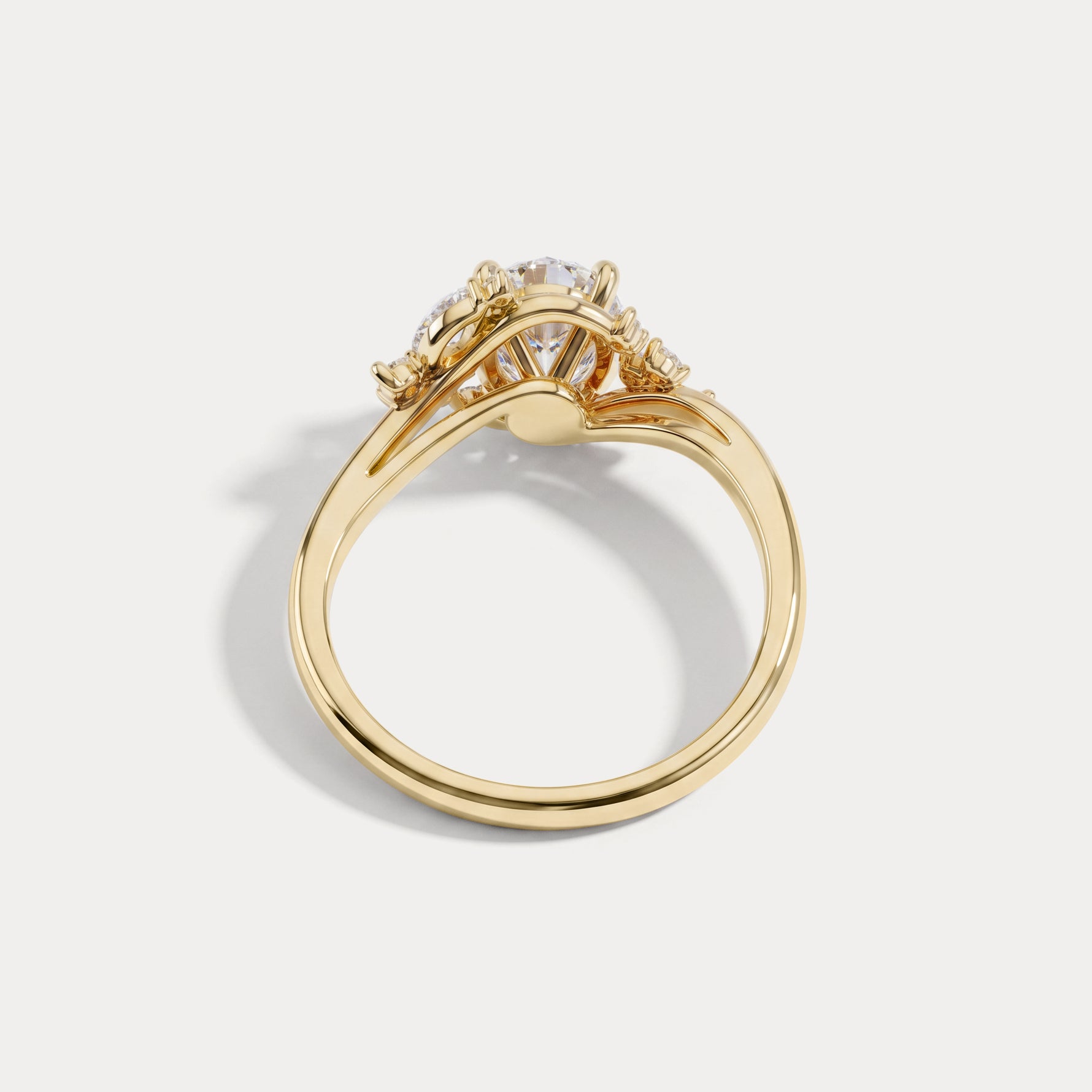 Yvette丨Multi-Stone Nature Inspired Engagement Ring - Rings