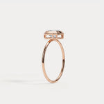 Ivy丨1CT Solitaire Bezel Set Lab Diamond Engagement Ring In 14K Solid Gold/Platinum - Rings