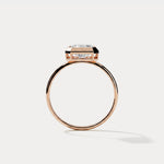 Ivy丨1CT Solitaire Bezel Set Lab Diamond Engagement Ring In 14K Solid Gold/Platinum - Rings