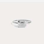 Ivy丨1CT Solitaire Bezel Set Lab Diamond Engagement Ring In 14K Solid Gold/Platinum - Rings