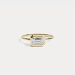 Ivy丨1CT Solitaire Bezel Set Lab Diamond Engagement Ring In 14K Solid Gold/Platinum - Rings