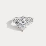 Kathleen丨Marquise Cut Lab-Grown Diamond Nature-Inspired Engagement Ring - Rings