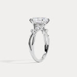 Kathleen丨Marquise Cut Lab-Grown Diamond Nature-Inspired Engagement Ring - Rings