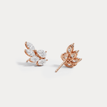 2.34 CTW Laurel Leaf Lab-Grown Diamond Stud Earrings - Earrings