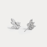2.34 CTW Laurel Leaf Lab-Grown Diamond Stud Earrings - Earrings